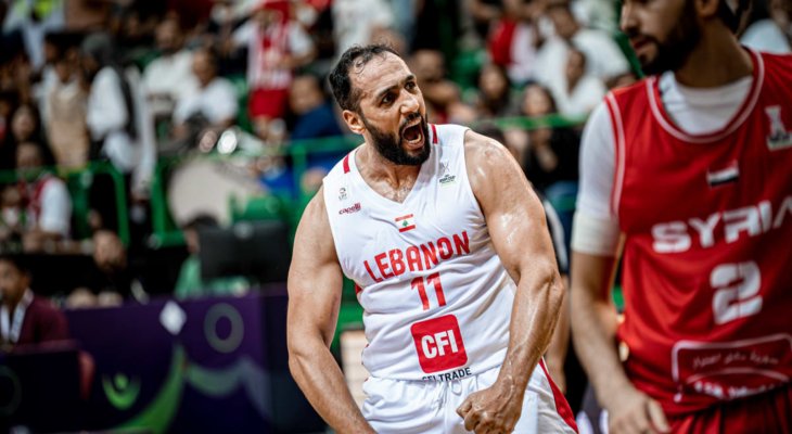 منتخب لبنان يهزم سوريا بنتيجة 89-64 ويتأهل رسميا الى بطولة اسيا 2025