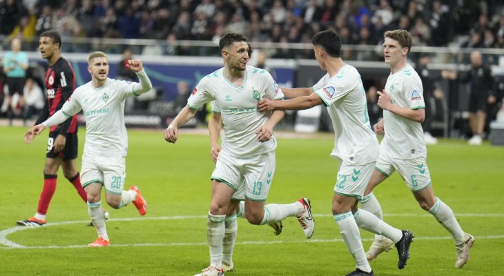 الدوري الالماني: تعادل ايجابي لفرانكفورت وفيردر بريمن