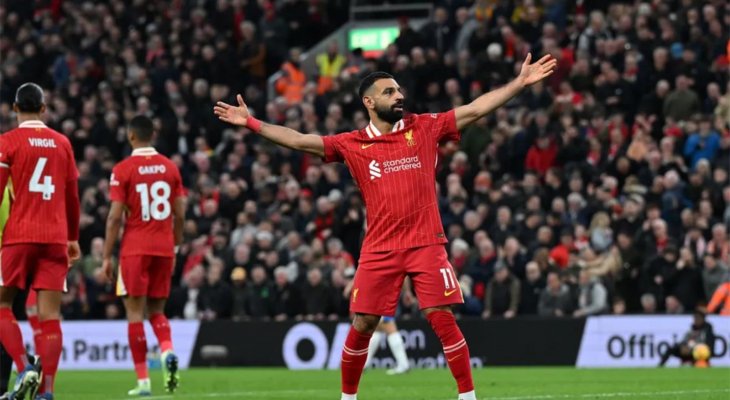 محمد صلاح يصعد للمركز الثامن في قائمة هدافي البريمييرليغ تاريخيا