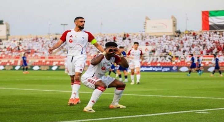 الدوري الإماراتي: الشارقة ينفرد بالصدارة بالفوز على النصر