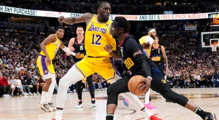 NBA: ناغتس يواصل تفوقه على ليكرز ويتقدم في الادوار الاقصائية ونيكس يقهر سيكسرز