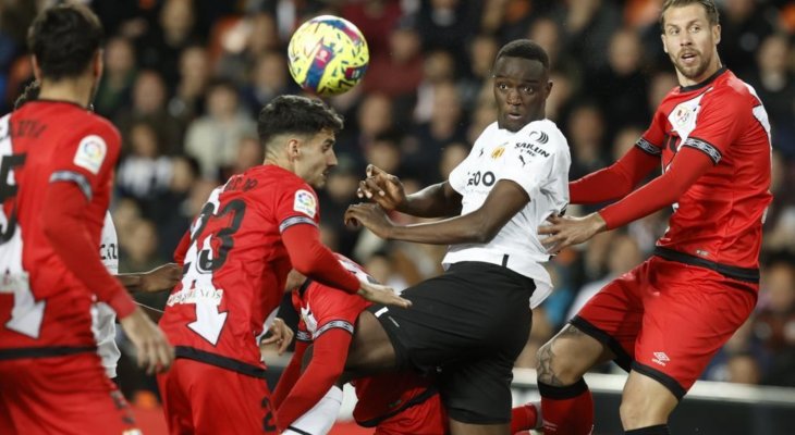 الدوري الاسباني: فالنسيا يتعادل على ارضه مع رايو فاليكانو