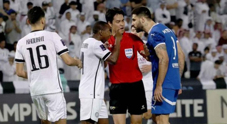 قرار حاسم من الاتحاد الآسيوي تجاه حكم مباراة الهلال والسد